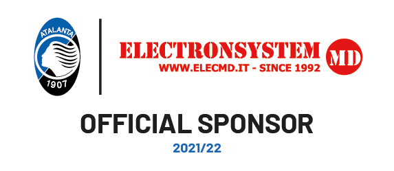 ELECTRONSYSTEM MD official sponsor of Atalanta